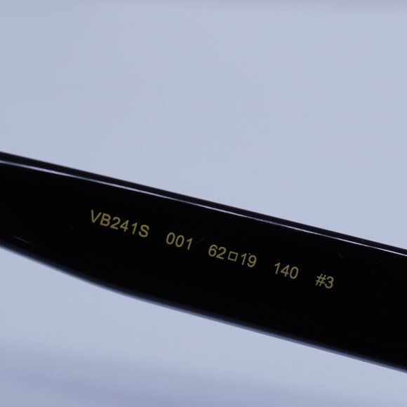 Victoria Beckham VB241S 001 Rectangle Sunglasses – Black/Grey Mirror - Picture 7 of 10